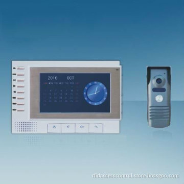 7 Inch Color Video Phone Intercom System with Recording and Perpetual Calendar Function (RL-SD7F)